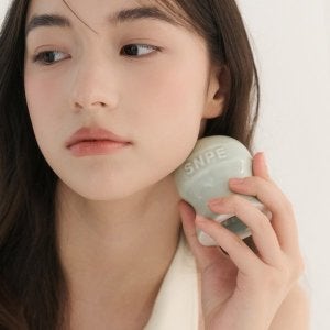 SNPE 미니 다나볼 도자기 지압 괄사 마사지기 온열 얼굴 두피 미니 마사지볼 2color