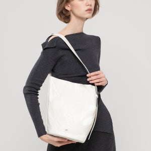 [제이마크뉴욕] BELLA leather shoulder bag - Cream