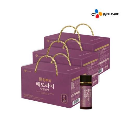 [CJ공식] 한뿌리 배<b>도라지</b>(100ml*10병) 3박스 311484