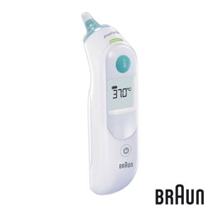 [온누리상품] 종로의료기상사 브라운체온계 귀체온계 기본형 IRT-6030 신생아사용가능 필터21개 배터리 포함