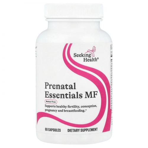 Seeking <b>Health</b>, 프리네이틀 <b>에센셜스</b> MF, 메틸 무함유, 캡슐 60정