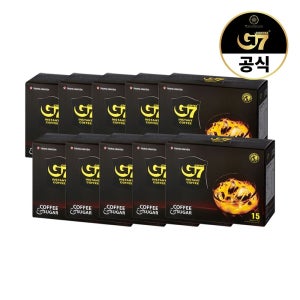 G7 커피 G7 베트남커피 2in1 커피앤슈가 16g 15개입 10개 (총150개입)