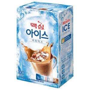 맥심 맥심 아이스 커피믹스 100스틱 커피 음료