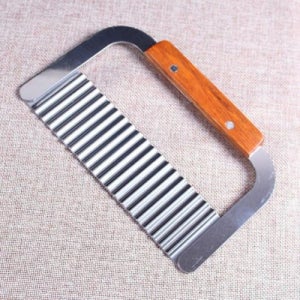 [와인앤쿡]카페테리아 야채과일 크링클 커터기(1P)_야채과일 크링클 커터기1P [갤러리아]