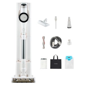 캐치웰 CX PRO N 무선청소기 매직타워 화이트  520W 2.4kg 6단계필터 삼성배터리 65dB 3L먼지봉투 핸디 스틱 진공청소기 신혼 자취