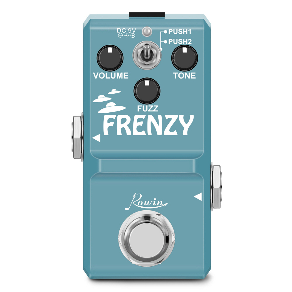 ROWIN 로윈 FRENZY 전자기타 이펙터 페달 퓨즈 디스토션 LN-322