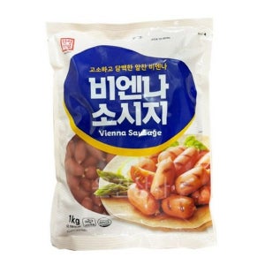[CJ제일제당] 한성 비엔나 소세지 1kg 2개