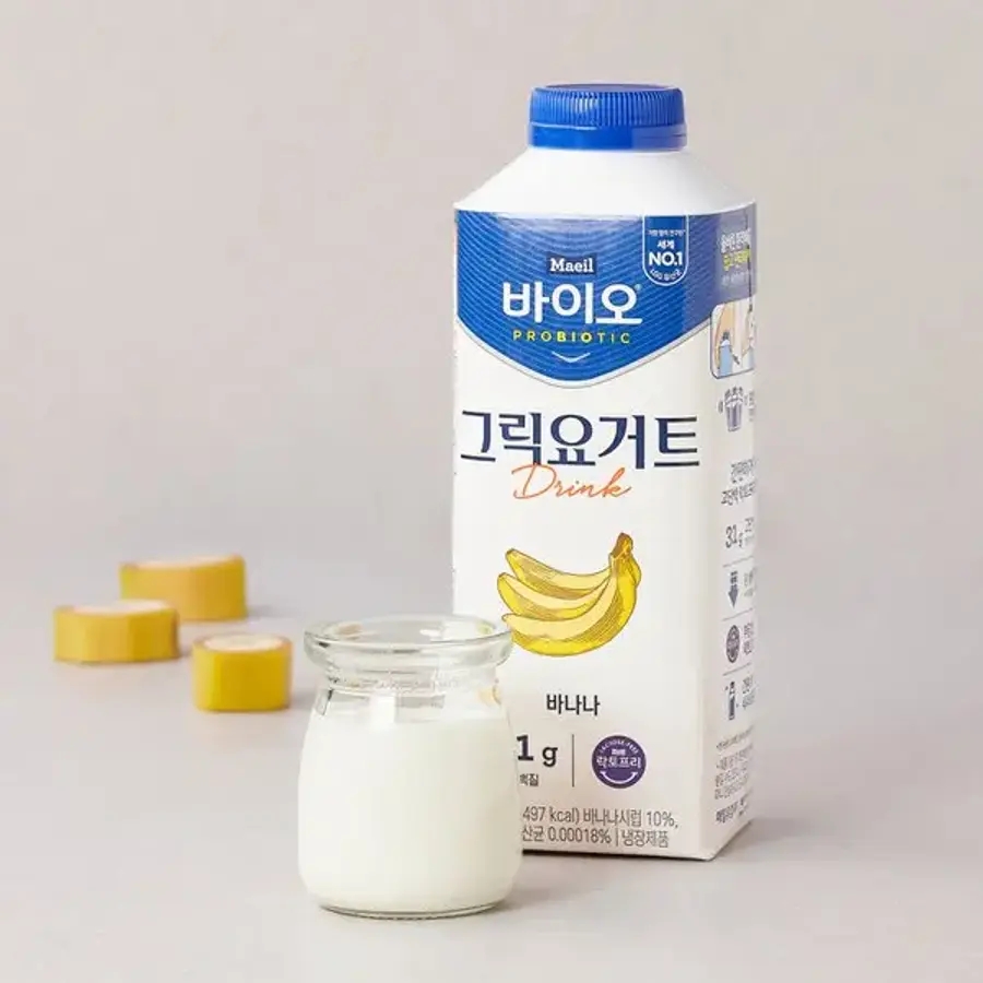 매일 그릭요거트 드링크 바나나
