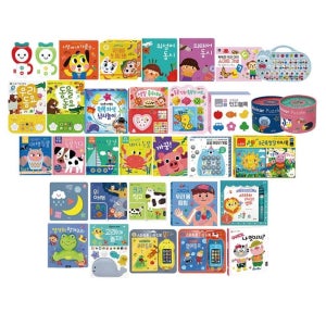 0세 1세 2세 유아 아기 사운드북 팝업책 그림책 A세트 창의력 인체적인