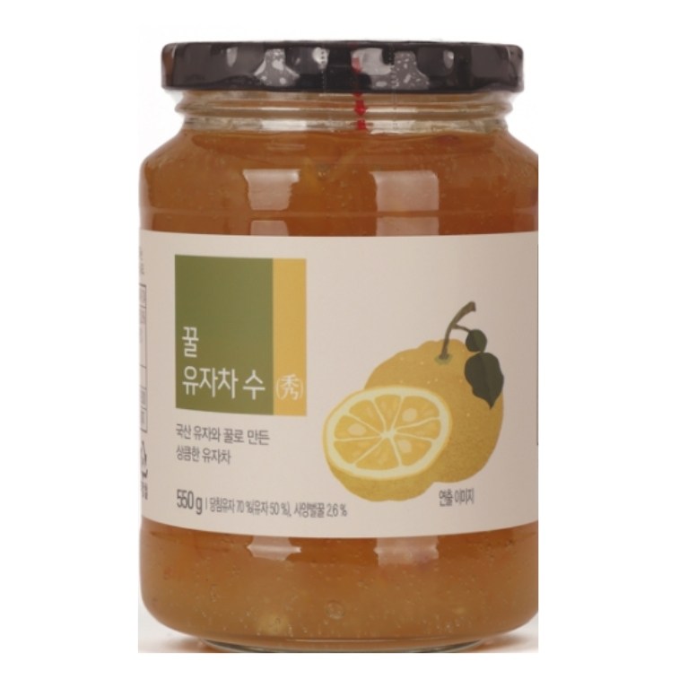 <b>올가홀푸드</b> 꿀 유자차  550g  1개입  9개