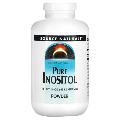 Source Naturals, <b>퓨어 이노시톨 파우더</b>, 16oz(453.6g)