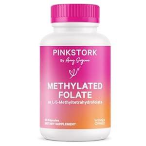 Pink Stork 활성 <b>엽산</b> methyl folate 60정