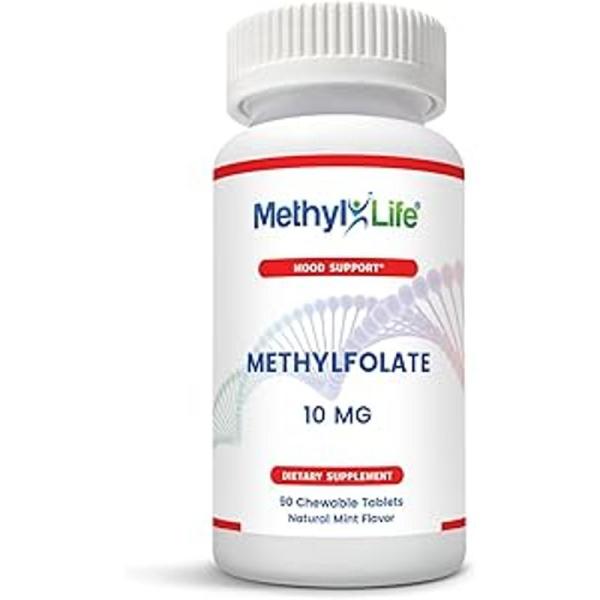 Methyl-Life 활성 <b>엽산</b> methyl folate 90정 1개