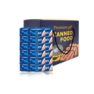 올따옴 참치 선물세트 사조 마일드참치 85g 18입 1세트