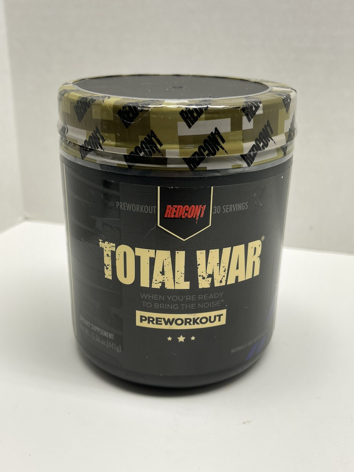 REDCON1 <b>레드콘1</b> 토탈 워 <b>운동 전</b> 식이 보충제 30인분 포도 맛 밀봉!  1개