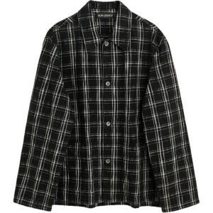 아워레가시 헤븐 재킷 블랙 화이트 270555 Haven Jacket Black White Helix Flanne M4242HB 134850630