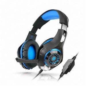 브리츠 브리츠 유선 게이밍 헤드셋 K35GH 블루 WASD