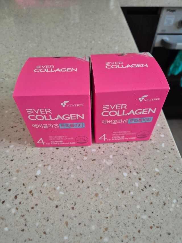 <b>에버콜라겐 트리플비타</b> 8주분 저분자 피쉬 콜라겐 펩타이드 기능성