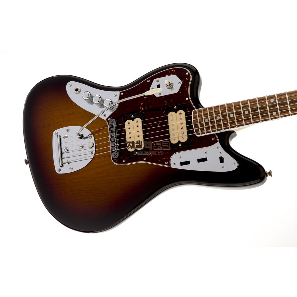 Fender 펜더 커트 코베인 재규어 일렉기타 왼손잡이용 선버스트