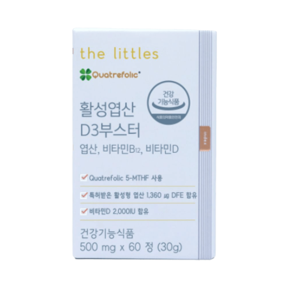 <b>더리틀스</b> 활성<b>엽산</b>D3부스터 800ug 활성형<b>엽산</b>