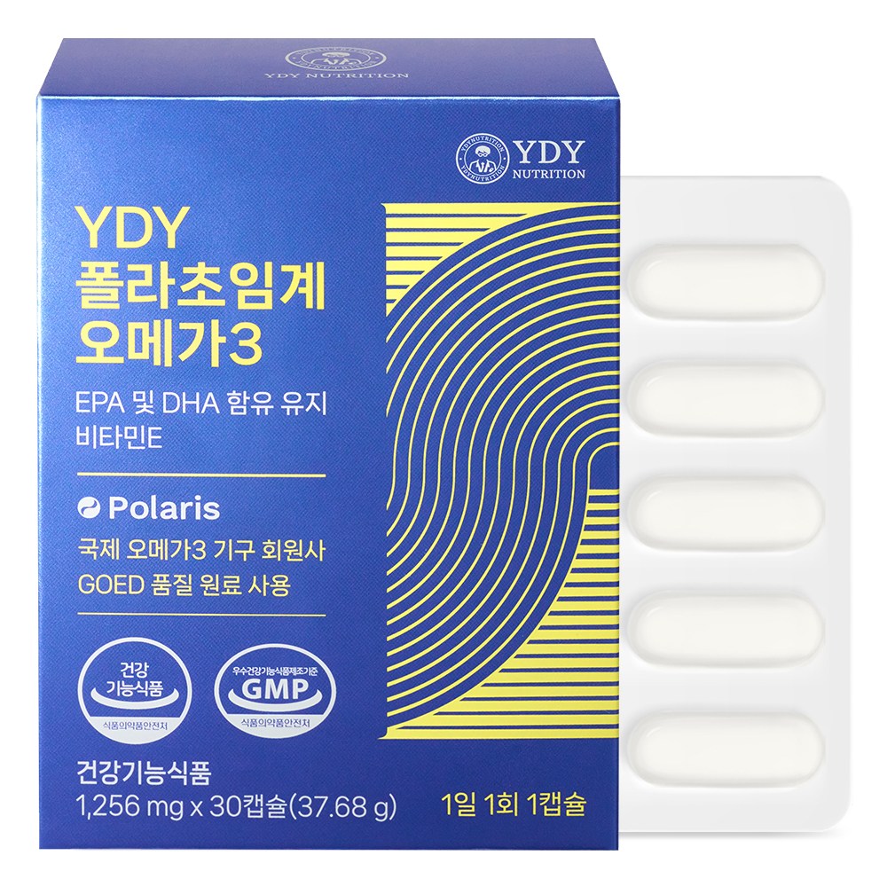 <b>YDY</b> 폴라초임계오메가3  30정  1개