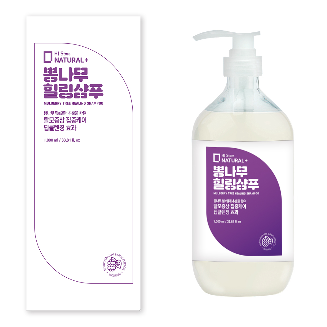 싱가 뽕나무 힐링샴푸 1000ml <b>탈모</b>증상완화  1개
