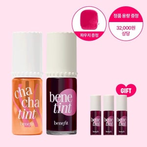 [롯데백화점] 베네피트 립 앤 치크 틴트 듀오(+틴트정품용량+벨벳파우치) LE1216666261