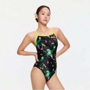 아레나 정글피버 원피스 크로스스트랩백 A5SL1PL73GRN