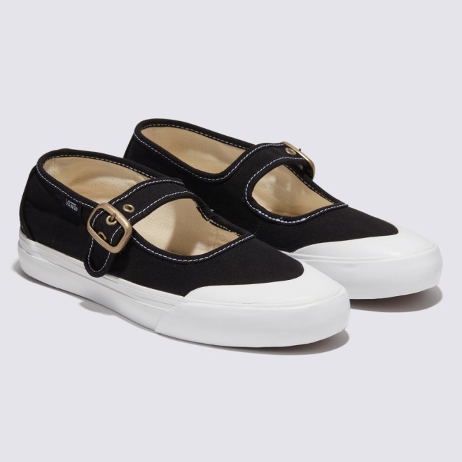 반스 메리 제인 스니커즈 VN000CRR6BT1 블랙화이트