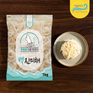 [햇볕에] 백진미채 / 홍진미채 / 참진미채 1kg (국내가공)