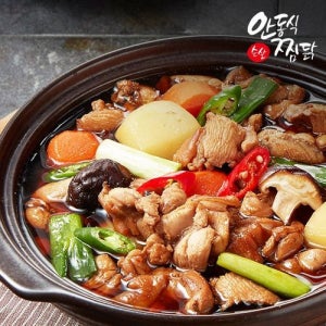 [인정식탁][춘천닭갈비]국내산 닭으로 만든 안동식 순살찜닭 1kg_125563 [갤러리아]