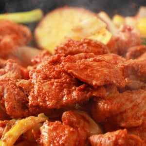 [봄내푸드]국내산 닭으로 만든 순살 춘천닭갈비 500 x 2팩