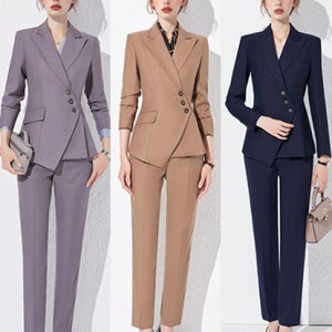 [대여] 슬림핏 테일러드 자켓 일자핏 슬랙스 셋업 수트 의상세트(자켓+바지) 교복 학생복