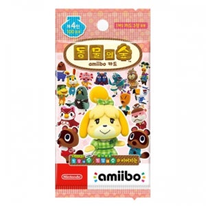 닌텐도 모여봐요 동물의 숲 모동숲 아미보 카드 4탄 한글판