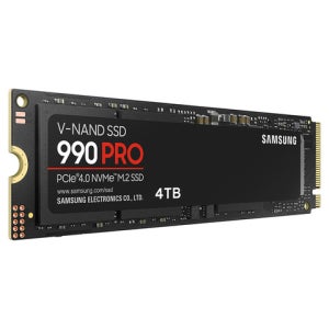 [삼성] 삼성전자 공식인증 SSD MZ-V9P4T0BW 990PRO M.2 PCIe NVMe 4TB