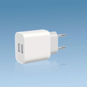 USB 벽 충전기, 듀얼 포트 큐브 전원 어댑터 플러그 블록 충전 박스 브릭 아이폰 16 15 14 11 프로 맥스 SE XS XR X 8 7 6 6S 플러스용, 폰