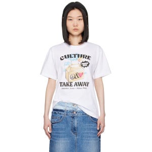 MOSCHINO 반팔 티셔츠 242K10708 FANTASIA BIANCO 여성 242132F110001