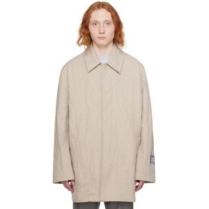 아크네 스튜디오 트렌치 B90738 AGU LIGHT BEIGE 남성 241129M176006