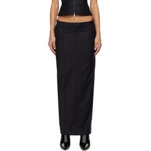 아야 뮤즈 알라루 맥시 스커트 AMR2446 BLACK 여성 241188F093003