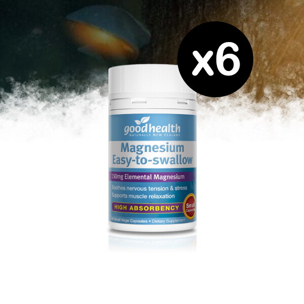 굿헬스 굿헬스 <b>마그네슘</b> 150mg 작은캡슐 90정 X6개