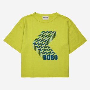 리틀그라운드 [리틀그라운드]보보쇼즈 로고셰도우티셔츠 (7417D-332-16)