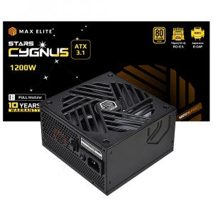 맥스엘리트 STARS CYGNUS 1200W 80PLUS골드 풀모듈러 ATX3.1