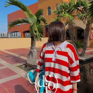 레이스단가라반팔-t