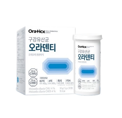 오라틱스 구강 유산균 오라덴티 1g x 30정, 2개