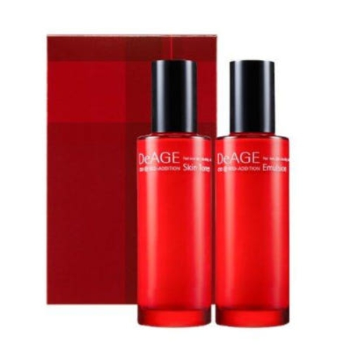 <b>참존</b> 디에이지 레드 애디션 2종 세트, 토너+에멀전