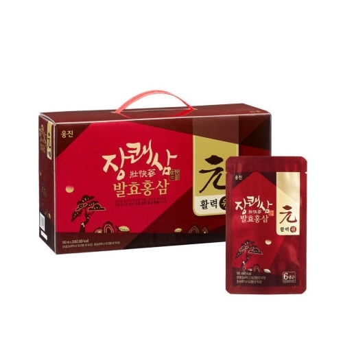 장쾌삼 발효<b>홍삼</b> 활력원 100ml x 24포, 1개