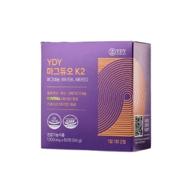 YDY뉴트리션 마그듀오 K2 1100mg x 60정, 1개