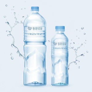 동원샘물 무라벨 500mL x 20병 + 동원샘물 무라벨 2L x 12병