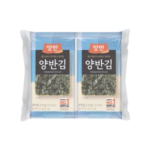 [4% 적립금]동원 양반김 4호 2.5g x 8봉 x 24개 (총 192봉/1box)