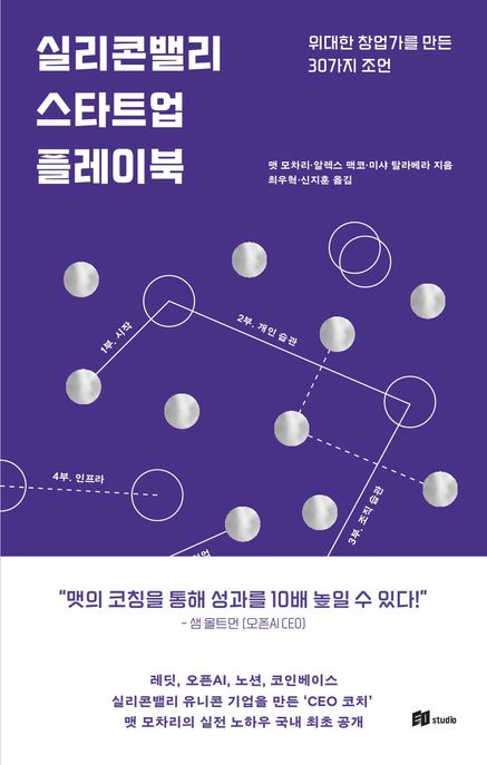 실리콘밸리 스타트업 플레이북: 위대한 창업가를 만든 30가지 조언